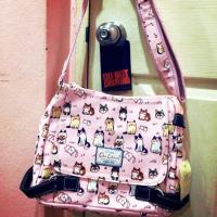 ราคา กระเป๋าสีชมพูchalitawu แท้ 100% (761366584)