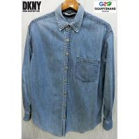ราคา DKNY แท้ แท้ เสื้อเชิ๊ตยีนส์แขนยาวสปอต (6418905537)