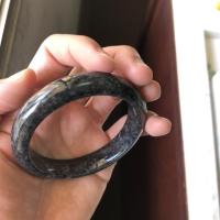 ราคา กำไลหยกดำ type A แท้จากพม่า (9413234099)