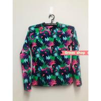 ราคา เสื้อว่ายน้ำ (รุ่นแขนยาว) สำหรับผู้หญิง เนื้อผ้าสเปนเดกซ์ #S1 (10705045512)