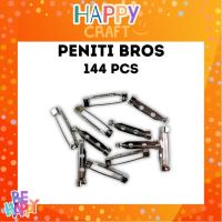 ราคา เข็มกลัด เข็มหมุด 2 ซม. 3/4 นิ้ว / เข็มหมุดเข็มกลัด 2.5 ซม 144 ชิ้น (41021007704)