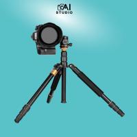 ราคา Qzsd Q999S Aluminum alloy tripod With Panorama Head & Monopod ขาตั้งกล้อง ขาตั้งมือถือ ขาตั้ง3ขา (10422690330)