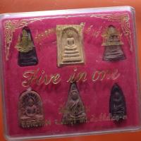 ราคา ชุด 6 องค์....พระเบญจภาคี 5 แร่ วัดสามง่าม นนทบุรี .R..ขบ59 (26129733857)
