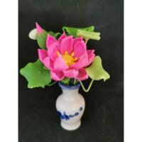 ราคา ดอกไม้ประดิษฐ์จิ๋ว ของบูชา ดอกไม้ดินญี่ปุ่น (18739269968)