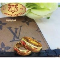 ราคา แหวน 1สลึง ทองคำแท้ ลายเกลี้ยงตัน Size50-60 (6655354712)