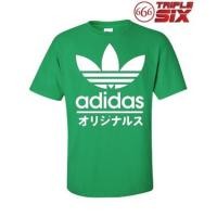ราคา เสื้อยืด - Adidas JAPAN - สีเขียว (40974557087)