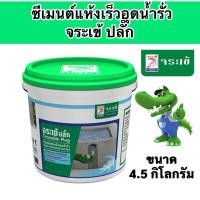 ราคา ซีเมนต์อุดน้ำรั่ว จระเข้ปลั๊ก ซีเมนต์แห้งเร็ว อุดน้ำรั่ว หยุดน้ำรั่วทันที ขนาด 4.5 กก. Water Plug (28906538651)