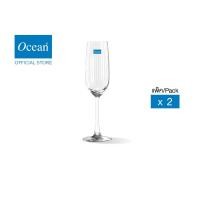 ราคา OCEAN แก้วแชมเปญ MADISON STRIPE FLUTE CHAMPAGNE 210 ML. (Pack of 2) (44272785770)