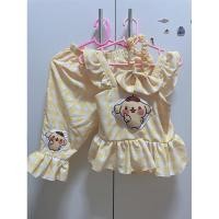 ราคา ชุดแฟชั่นเด็กผู้หญิงขาม้า (23018555117)