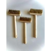 ราคา แปรงทองเหลืองเล็กต่อด้ามไม้สั้น ขนทองเหลืองแท้ อย่างดี ใช้ขัดเอนกประสงค์(สินค้าไทย) (28255339337)