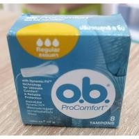 ราคา O.B. Pro Comfort โอบี โปรคอมฟอร์ท ผ้าอนามัยแบบสอด ธรรมดา 8 ชิ้น (24513151588)