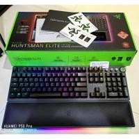 ราคา แลก/ขาย Keyboard Gaming Razer Huntsman Elite RGB สวย ยกกล่อง พร้อมที่รองมือ+Linear Optical Switch (16995054325)