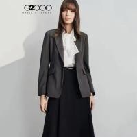 ราคา G2000 เสื้อเบลเซอร์สำหรับผู้หญิง Slim Fit รุ่น 4121204396 GREY (40120663218)