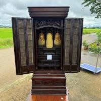 ราคา ตู้พระญี่ปุ่น ตู้พระไม้มะริด EBONY WOOD มือสองจากญี่ปุ่นสวยๆ มีน้ำหนัก (44074427488)