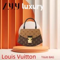 ราคา New Hot sales ราคาพิเศษ Ready Stock หลุยส์วิตตอง Louis Vuitton Tilsitt Handbags LV กระเป๋าครอสบอดี้ (29827459769)