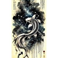 ราคา รูปโปสเตอร์ ปลาคาร์ฟ 25*42 cm ไม่มีกรอบ ติดผนัง ภาพมงคล เสริมฮวงจุ้ย ตกแต่งบ้าน (41654885067)