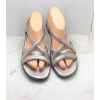 ราคา รองเท้ารัดส้น Clarks สีเงิน ไซต์39 (11687511407)