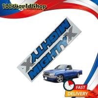 ราคา สติ๊กเกอร์ Mighty-X Sticker Toyota Toyota Mighty-X น้ำเงิน จำนวน 2 ชิ้น (8418933746)