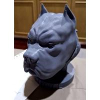 ราคา โมเดลหัวสุนัขพิทบูล pitbull head model (3232386035)