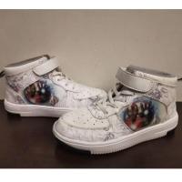 ราคา รองเท้าผ้าใบเด็กหุ้มข้อ งานแบรนด์มือสอง (Size: 19.5cm) (29538941386)