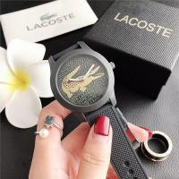 ราคา Lacoste นาฬิกาข้อมือควอตซ์ลําลอง สายหนัง หน้าปัดกลม ประดับเพชร เหมาะกับของขวัญวันเกิด สําหรับผู้ชาย และผู้หญิง (22622825993)