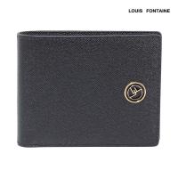 ราคา Louis Fontaine กระเป๋าสตางค์พับสั้น รุ่น NANETTE - สีดำ (23762658627)