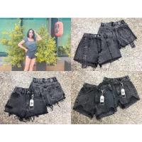 ราคา กางเกงยีนส์ขาสั้นเอวสูงสำหรับผู้หญิง (13474486476)