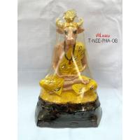 ราคา ฤาษีหน้าวัว ปู่ฤาษีหน้าวัว ปู่ฤาษีตาวัว เนื้อเรซิ่น ไฟเบอร์ เขียนสี หน้าตัก 5" (11907219505)
