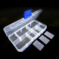 ราคา กล่องใส่ เครื่องประดับ ตุ้มหู แหวน สร้อยคอ token เกม ที่มีชิ้นส่วนขนาดเล็กหลายชนิด แบ่งช่องได้สูงสุด 10 ช่อง (11111967515)