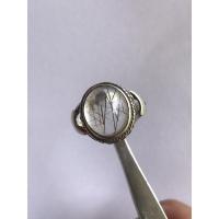 ราคา แหวนโป่งข่าม แก้วขนเหล็กใส เงินแท้ (13019286897)