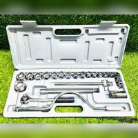 ราคา ZHONGXIN ชุดลูกบล็อค 1/2" ชุด 24 ชิ้น รุ่น DS-16129 (24ชิ้น) ชุดเครื่องมือ ประแจ ชุดบล็อก บ็อค (28362232813)