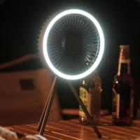 ราคา พัดลมแคมป์ปิ้ง 10000Mah พัดลมพกพา USB Camping Fan LED ไฟแคมป์ปิ้ง พัดลมตั้งโต๊ะ 3 in 1พัดลมพกพา พัดลม ปรับ (23846736335)