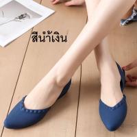 ราคา รองเท้าคัชชูหัวแหลม มีส้น คัชชู สวย แฟชั่น หัวแหลม สวย ผู้หญิง (6570801475)