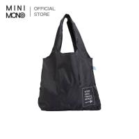 ราคา กระเป๋าช้อปปิ้งพับได้ 45x38 ซม. สีดำ กันน้ำ พกพาง่าย MINI MONO (27789834837)