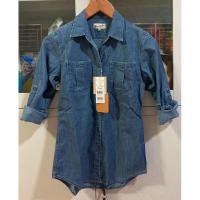 ราคา เสื้อเชิ้ตแขนยาวยีนส์หญิง Wrangler สินค้ามือ1 จาก Shop แท้100% รุ่น W962R207 ไซด์ S / M ราคาป้ายเต็ม 1,990 (20895640004)