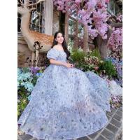 ราคา (xl) เดรสยาว เดรสอลัง เดรสปาดไหล่ สวยมาก งานป้าย love lady (14102652990)