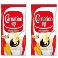 ราคา [ส่งฟรี] (2 ถุง) Carnation นมข้นหวาน คาร์เนชั่น ครีมเทียมข้นหวาน ชนิดถุง 2 กิโลกรัม (26331019986)