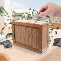 ราคา ส่งเงินจากประเทศไทย กระปุกออมสินไม้ นำกลับมาใช้ใหม่ งานฝีมือ กล่องเงินทำมือ กล่องเงินสำหรับเด็ก 10,000 บาท กล่องความท้าท (27336714954)