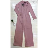 ราคา Kathalyn จั้มสูทขายาว size m มือ1 ป้ายห้อย งานป้าย ราคาถูก พร้อมส่ง (1502743285)