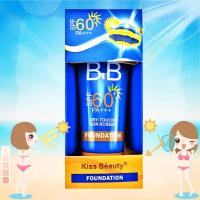 ราคา Kiss Beauty BB Foundation Dry Touch Sun Screen SPF60 PA+++ 60ml ผลิตภัณฑ์ปกป้องผิวหน้าจากแสงแดดผสมครีมรองพื้นเนื้อบางเบา (4585788543)