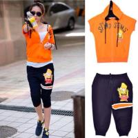 ราคา ชุดออกกำลังกาย simson set เสื้อ + กางเกง (900785651)