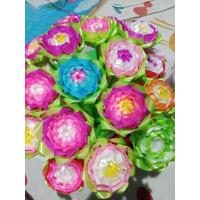 ราคา ไม้เสียบธนบัตร ไม้เสียบแบงค์ งานกฐิน งานผ้าป่า งานบุญต่างๆ ดอกไม้ทำจากริบบิ้น (ดอกบัวสวรรค์) (21386076537)