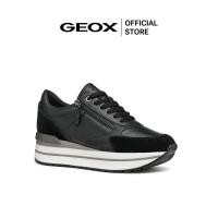 ราคา GEOX รองเท้าผ้าใบผู้หญิง รุ่น D NEW KENCY - BLACK FW24 (D46MZAC9999F_F4BKXX) (26556978041)