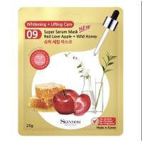 ราคา SKINDOM Super Serum Mask 09 - Red Love Apple + Wild Honey *หมดอายุ05/2020 (9457107008)