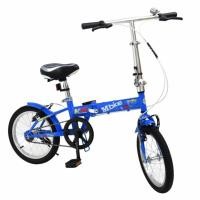 ราคา K-BIKE จักรยานพับได้ FOLDING BIKE 16 นิ้ว 1 Speed รุ่น 16K101 MBIKEฟ้า #26 (621430703)