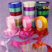 ราคา ริบบิ้นผ้าซาติน (1 นิ้ว) 2.5cm ยาว 25 หลา .ใช้สำหรับผูกเป็นริบบิ้น หรือตกแต่ง (29019807613)