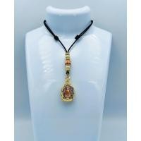 ราคา สร้อยคอเชือกร่มคั่นเม็ดทองลงยาปรับขนาดได้ พร้อมเหรียญลงยา หลวงพ่อรวย วัดตะโก จ.อยุธยา รุ่นรวยหมื่นล้าน (12435644340)