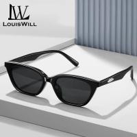 ราคา Louiswill Unisex Retro GM Cats Eye แว่นตากันแดดกรอบแคบแฟชั่น UV400 ป้องกันแว่นตากันแดดโพลาไรซ์แว่นตาป้องกันแสงแดดแว่นตาสําหรับผู้ชายผู้หญิง (28815242666)