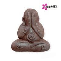 ราคา พระปิดตา หลวงปู่หมุน รุ่นไตรมาส รวยทันใจ ขนาด 2.7×3 ซม. (20392545246)