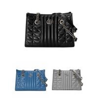 ราคา แท้ 100%/GUCCI/ผู้หญิง/กระเป๋าถือ/กระเป๋าสะพาย (28326471426)